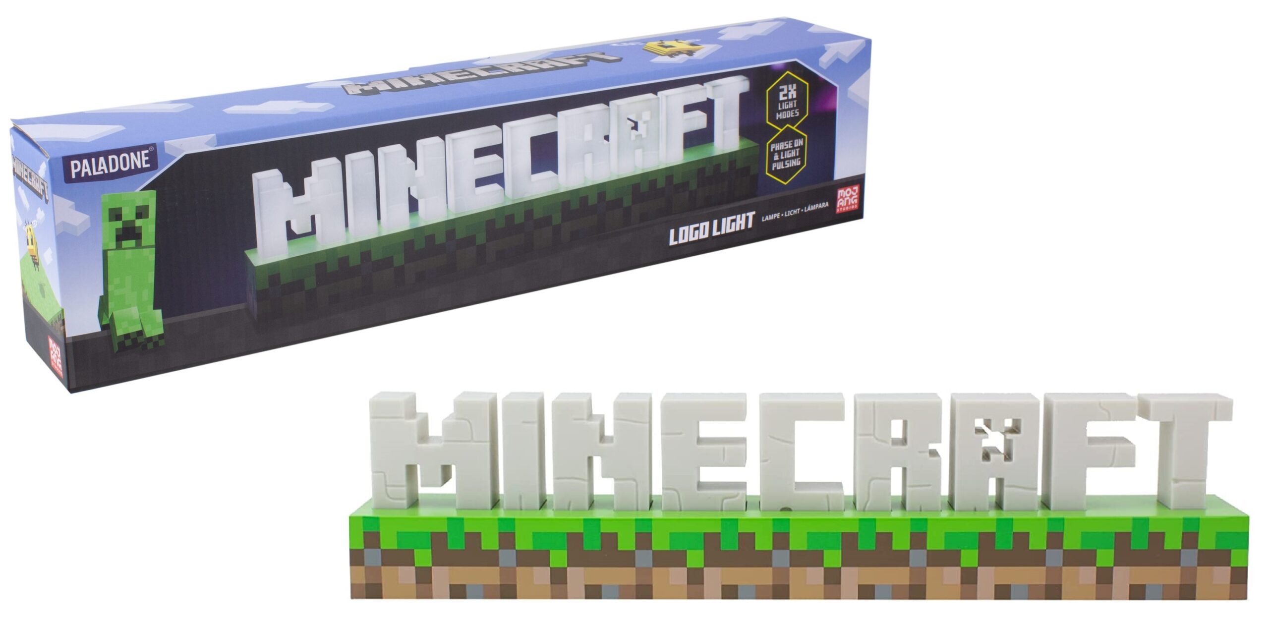 Minecraft Logo Light