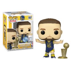 Funko POP! NBA Basketball: Golden State Warriors - Stephen Curry (Special Edition), Vinyl Figure #157