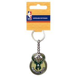 NBA: Milwaukee Bucks Metal Keychain