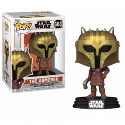 Funko POP! Star Wars: The Mandalorian – The Armorer, Vinyl Bobble-Head Figure #668 [Minor Box Damage]