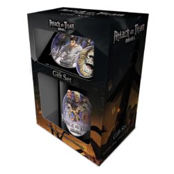 Attack on Titan (Season 4) - Gift Set (Mug, Coaster, Keychain)