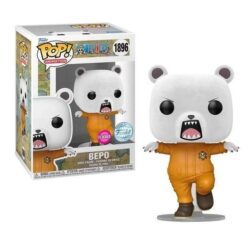 Funko POP Animation: One Piece – Bepo (Flocked) (Special Edition), Vinyl Figure #1896
