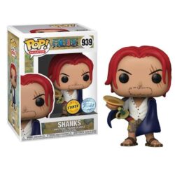 Funko POP Animation: One Piece – Shanks (Limited Chase Edition) (Special Edition), Vinyl Figure #939