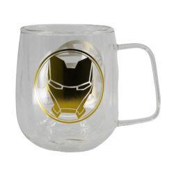 Marvel: Iron Man Double Wall Glass Mug (290ml)