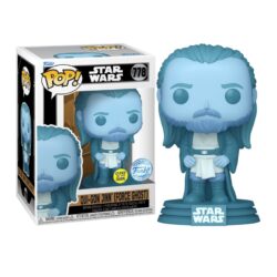 Funko POP! Star Wars: Obi-Wan Kenobi - Qui-Gon Jinn (Force Ghost) (Glows in the Dark) (Special Edition), Vinyl Bobble-Head Figure #778