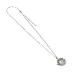 Harry Potter - Silver Tone Time Turner Necklace