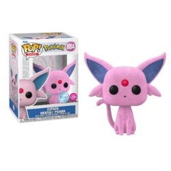 Funko POP! Games: Pokemon – Espeon (Flocked) (Special Edition), Vinyl Figure #985 [Minor Box Damage]