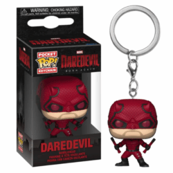 Funko Pocket POP! Marvel: Daredevil: Born Again - Daredevil, Vinyl Bobble-Head Figure Keychain