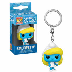 Funko Pocket POP! The Smurfs, Smurfette, Vinyl Figure Keychain