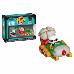 Funko Bitty POP! Ride: Disney The Nightmare Before Christmas – Jack Skellington with Snowmobile, Vinyl Figure
