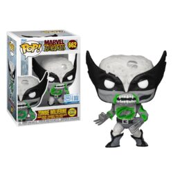 Funko POP! Marvel: Zombies - Zombie Wolverine (Glows in The Dark) (Special Edition), Vinyl Bobble-Head Figure #662