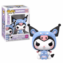 Funko POP! Kuromi - Kuromi as Baku (Flocked), Vinyl Figure #111
