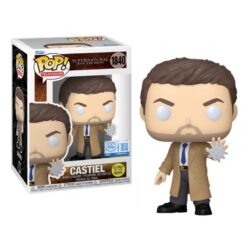 Funko POP! Television: Supernatural "Join the Hunt" – Castiel (Special Edition) (Glows in the Dark), Vinyl Figure #1840