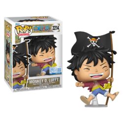 Funko POP! Animation: One Piece – Monkey D. Luffy (with Flag) (Special Edition), Vinyl Figure #2214
