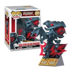 Funko POP! Animation: Yu-Gi-Oh! – Red Eyes Black Dragon (Card), Vinyl Figure #2317