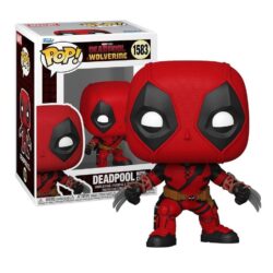 Funko POP! Marvel: Deadpool & Wolverine – Deadpool with claws, Vinyl Bobble-Head Figure #1583