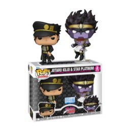 Funko POP! Animation: JoJo's Bizarre Adventure - Jotaro Kujo & Star Platinum (Special Edition), 2-Pack Vinyl Figures