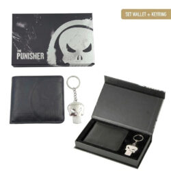 Marvel: The Punisher - Wallet & Keychain Set