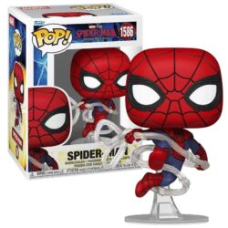 Funko POP! Marvel: Spider-Man Brand New Day – Spider-Man (Swinging), Vinyl Bobble-Head Figure #1586