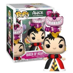 Funko POP! Disney: Alice in Wonderland - Queen of Hearts with Cheshire Cat, Vinyl Figure #1771