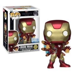 Funko POP! Marvel: Infinity Saga – Iron Man (Glows in the Dark) (Special Edition), Vinyl Bobble-Head Figure #1555